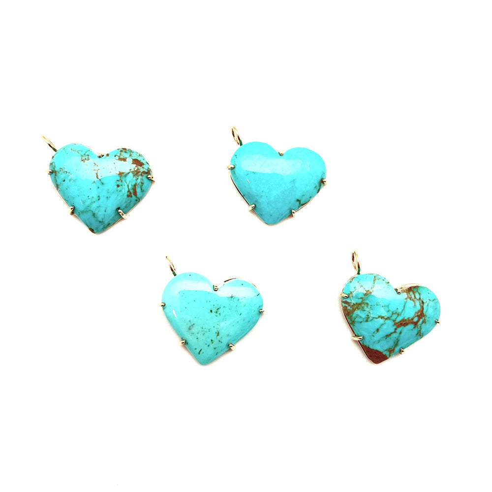 Turquoise Heart pendant