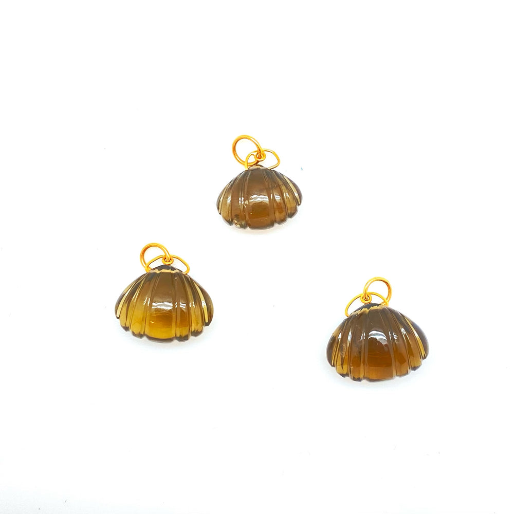 Carved Topaz Pendat