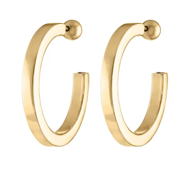 Gold Hoop Earrings