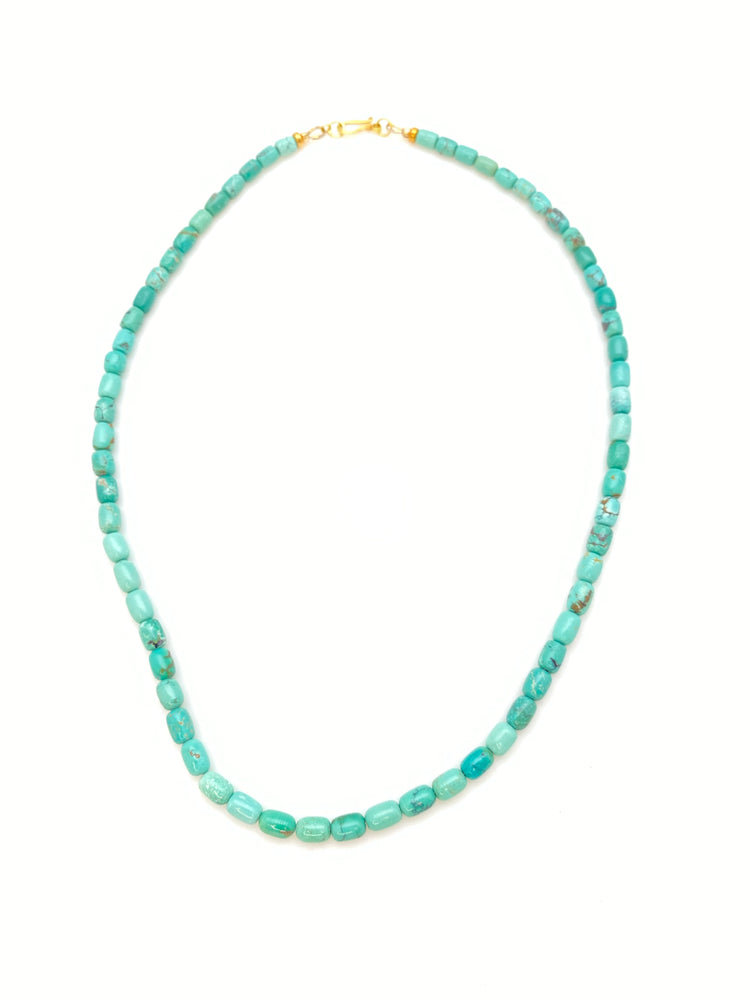 Turquoise Barrels Necklace