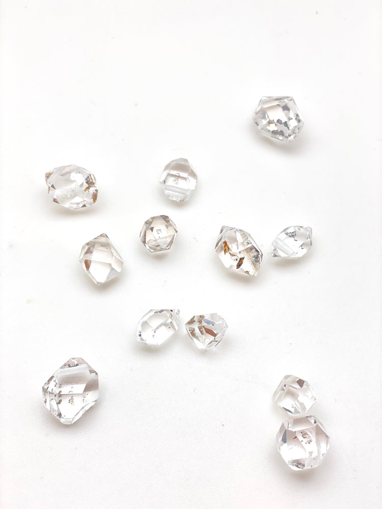 Herkimer Diamonds for threader chain